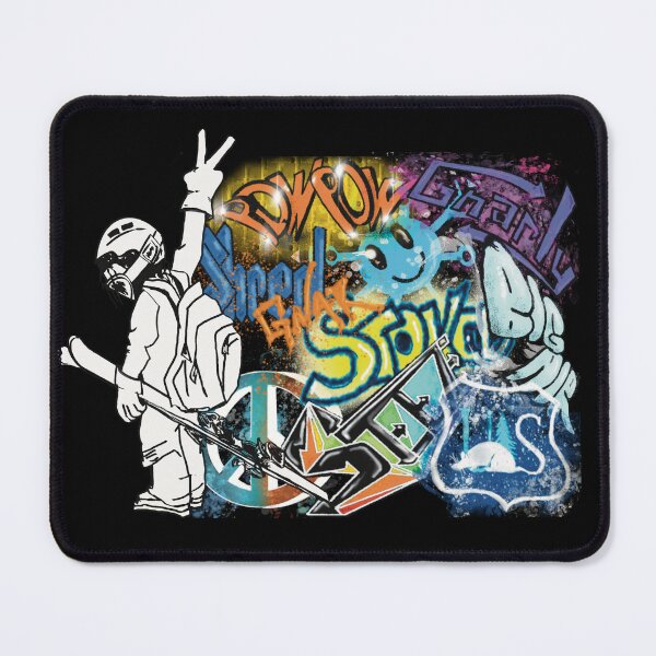 Item preview, Peace out skier and graffiti designed and sold by Retired Esquire .