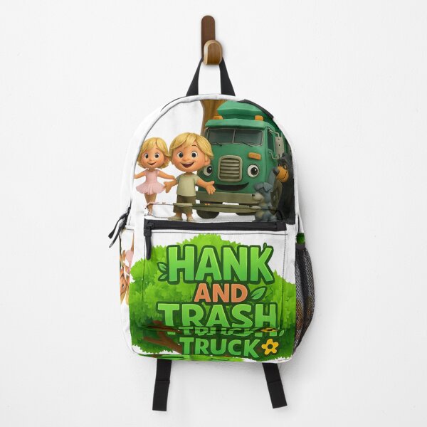 Item preview, Hank and Trash Truck – Cute Kids & Animal Friends Cartoon Design designed and sold by Abidel.