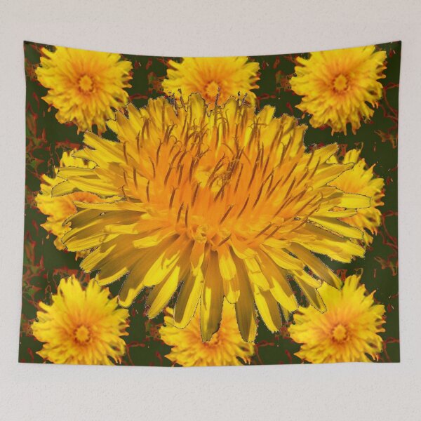 Item preview, YELLOW DANDELIONS ART DESIGN designed and sold by sharlesart.