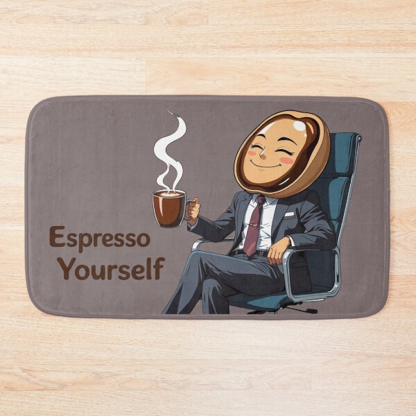 Item preview, Coffee Bean "Espresso Yourself" Design designed and sold by Bendicley.