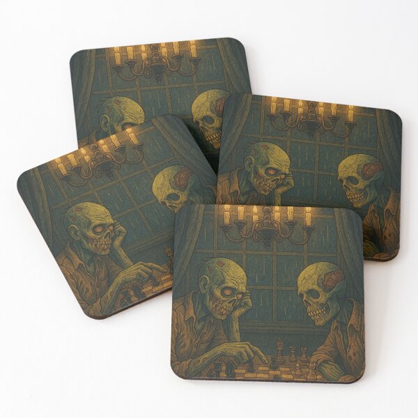 Item preview, Checkmate, funny zombies designed and sold by Mauswohn.