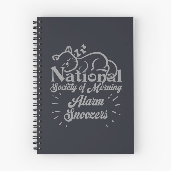 Item preview, National Society of Morning Alarm Snoozers designed and sold by Milena R..