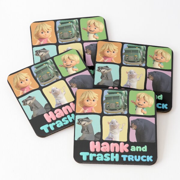 Item preview, Hank and Trash Truck – Cute Cartoon Friends Collection designed and sold by Abidel.