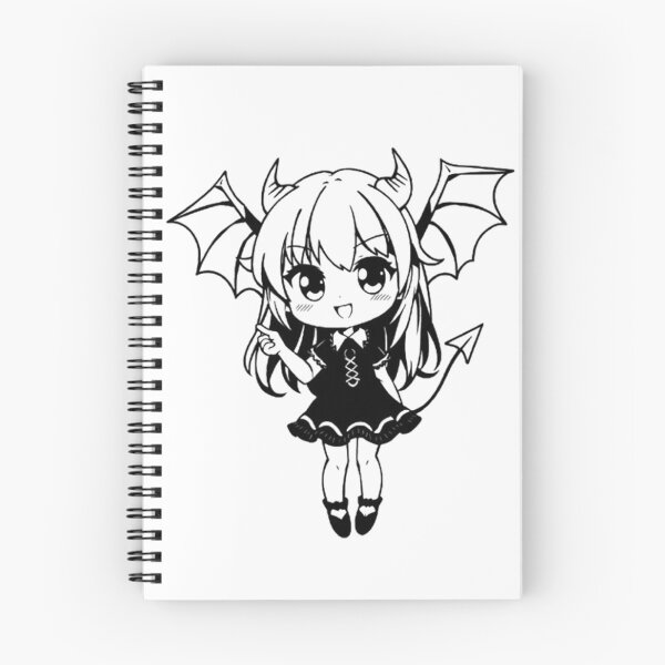 Item preview, Cute Devil Girl Aesthetic | Kawaii Demon Girl | Anime Fantasy Art designed and sold by NexaSpire.