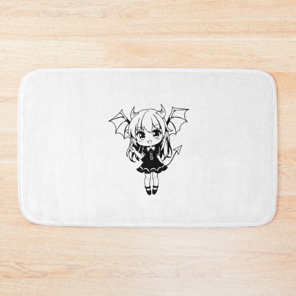 Item preview, Cute Devil Girl Aesthetic | Kawaii Demon Girl | Anime Fantasy Art designed and sold by NexaSpire.