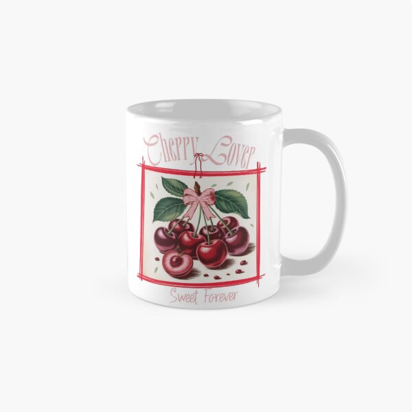 Item preview, Vintage Cherry Lover Sweet Forever Fruit Text designed and sold by DivineHaven.