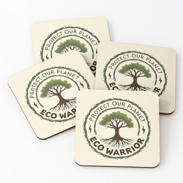 Item preview, Eco Warrior Tree Protection Badge designed and sold by Y-Muqsit.
