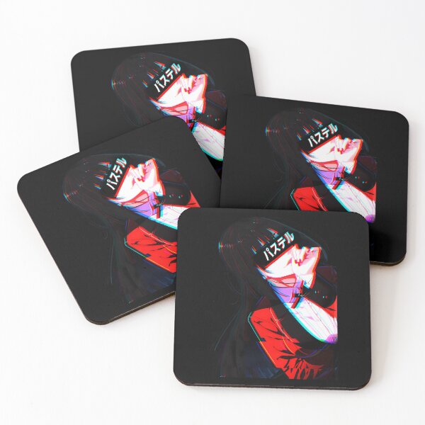 Item preview, Crimson - Aesthetic Cyberpunk Kakegurui Design (2) designed and sold by biglerpiateka.