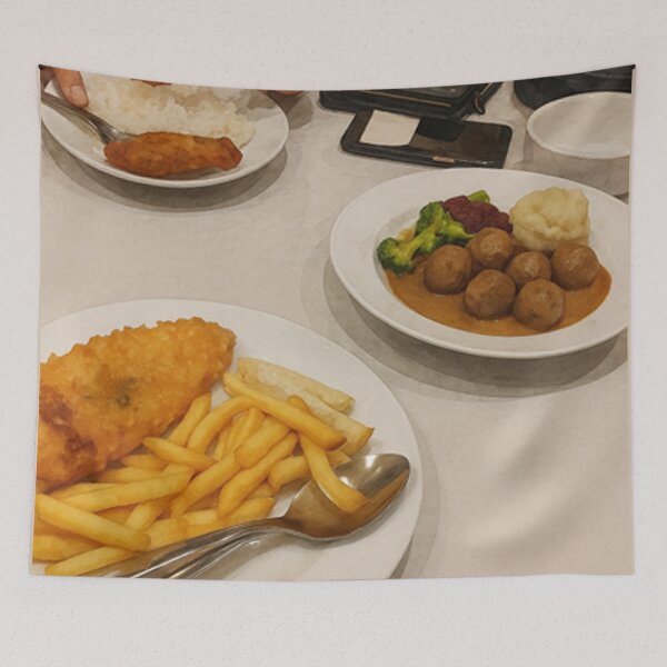 Item preview, Looks Delicious, Tasty, and Yummy Watercolor Art by AVTR designed and sold by Henry Lopez.