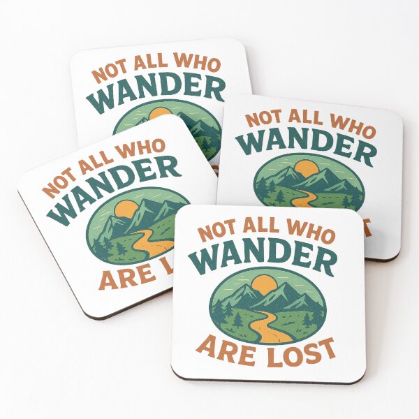 Item preview, Not All Who Wander Are Lost Adventure Quote T-Shirt designed and sold by Artivio2025.