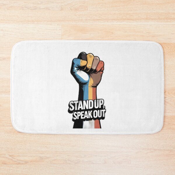 Item preview, Stand Up Speak Out Unity Fist designed and sold by Y-Muqsit.