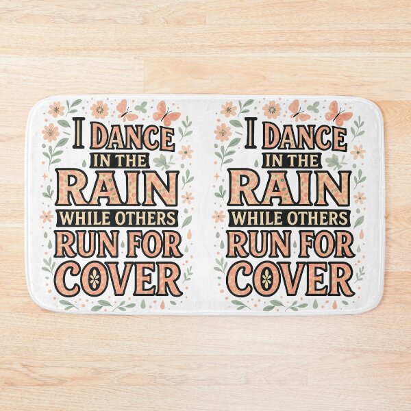 Item preview, "Dancing Through Storms, Not Dodging Them" designed and sold by Mindful56.