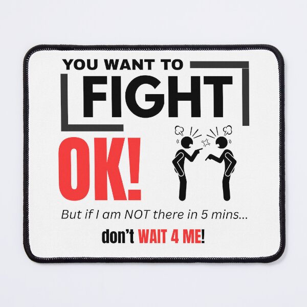 Item preview, Want to Fight? designed and sold by Slum-Alley.