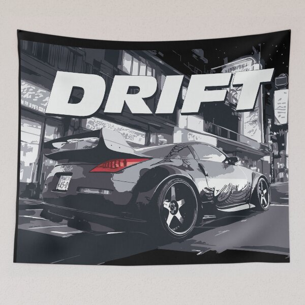 Item preview, Fairlady Tokyo Graphic Manga Comic style jdm drift power Stance designed and sold by cowtownCOWBOY.