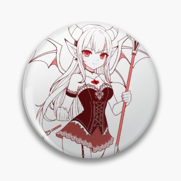 Item preview, Cute Devil Girl Aesthetic | Kawaii Demon Girl | Anime Fantasy Art designed and sold by NexaSpire.