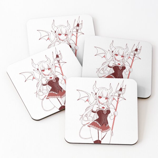Item preview, Cute Devil Girl Aesthetic | Kawaii Demon Girl | Anime Fantasy Art designed and sold by NexaSpire.