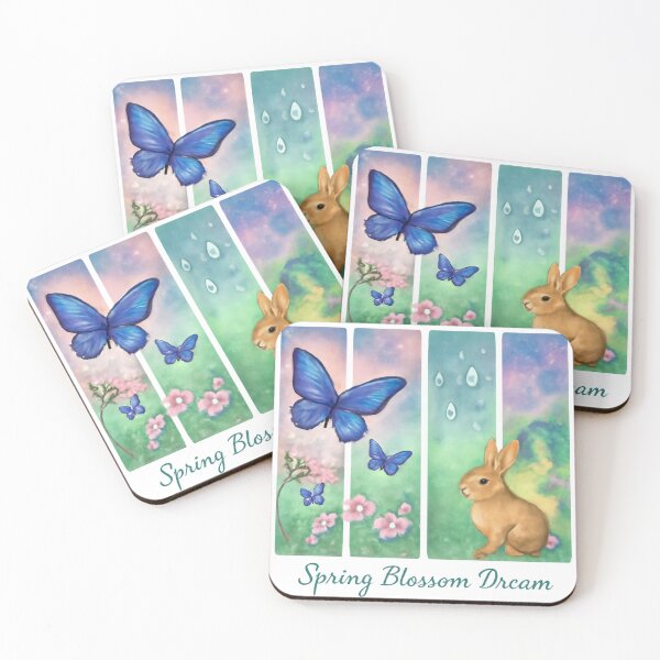 Item preview, Spring Blossom Dream – A Cosmic Bloom Through Springinter designed and sold by CosmicSeasonsStudio.