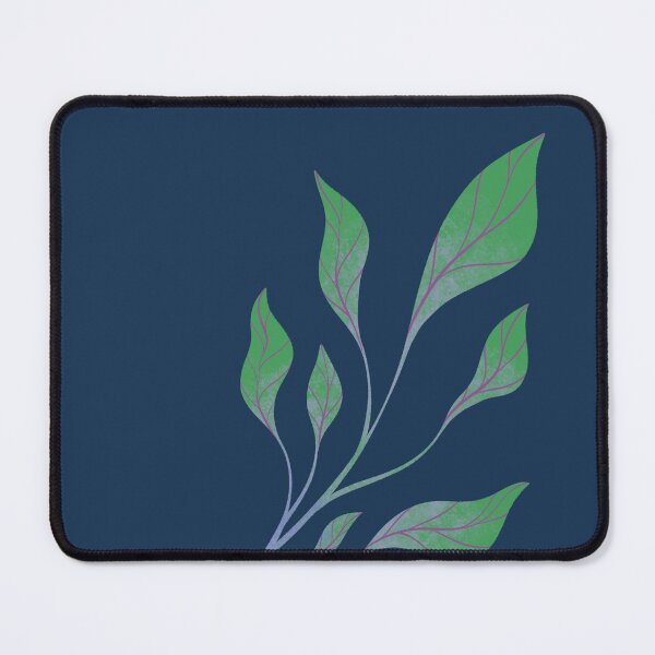 Item preview, Random Green and Purple branch with Leaves designed and sold by Yulia Saraswati.