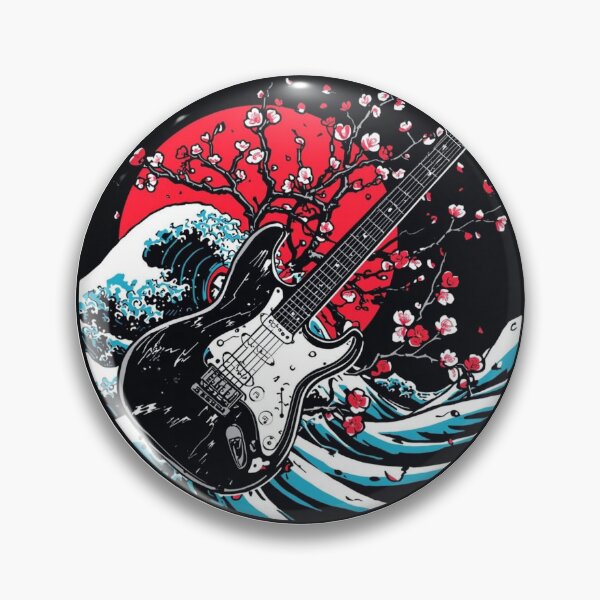 Aperçu de l'œuvre La guitare au Japon créée et vendue par guitarcandy.