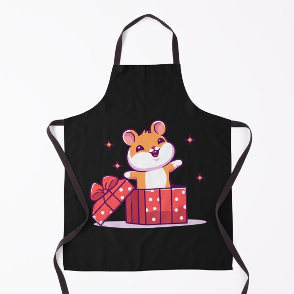 Item preview, Chibi Hamster Gift Box | Cute Kawaii Christmas Hamster in Present designed and sold by ColorSplash123.