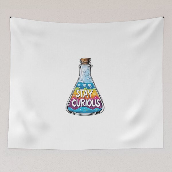 Item preview, Stay Curious Science Chemistry Laboratory Potion designed and sold by Y-Muqsit.