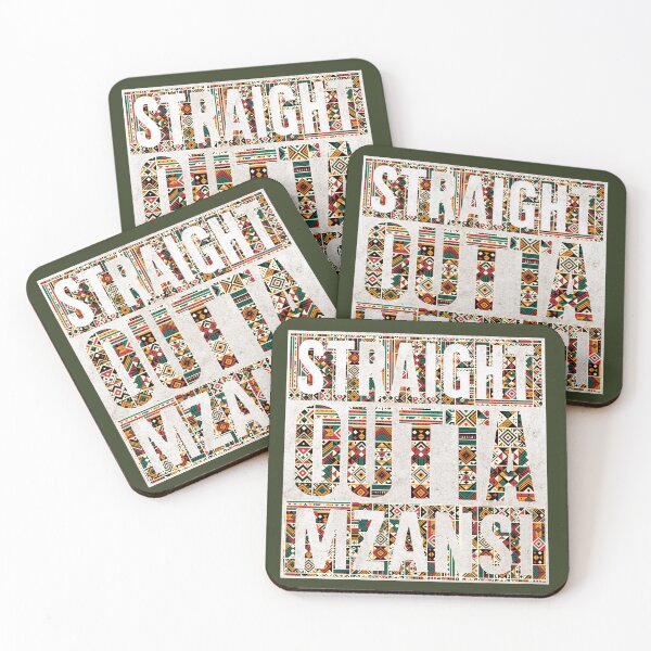 Item preview, Straight Outta Mzansi  designed and sold by Nikki-Tee.