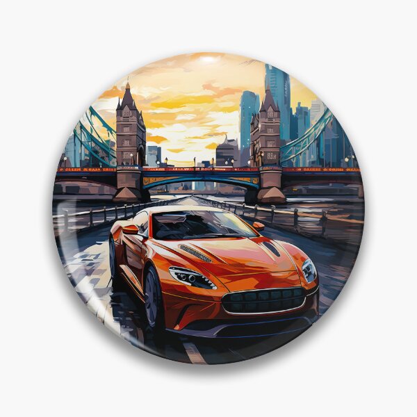 Item preview, Elegant Grand Tourer Showcases Style On Historic London Bridge designed and sold by RevUpDesign.