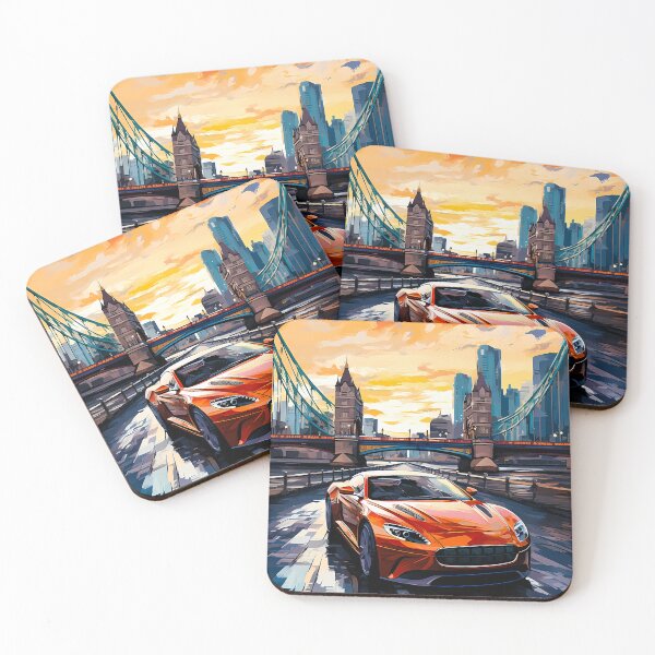 Item preview, Elegant Grand Tourer Showcases Style On Historic London Bridge designed and sold by RevUpDesign.