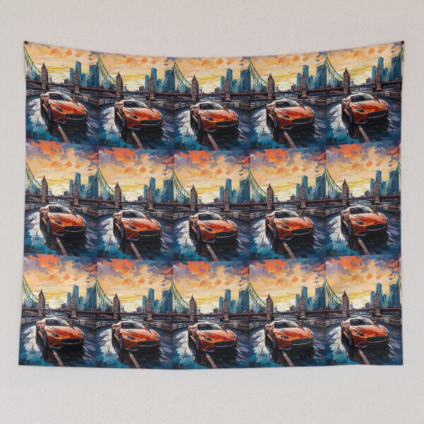 Item preview, Elegant Grand Tourer Showcases Style On Historic London Bridge designed and sold by RevUpDesign.