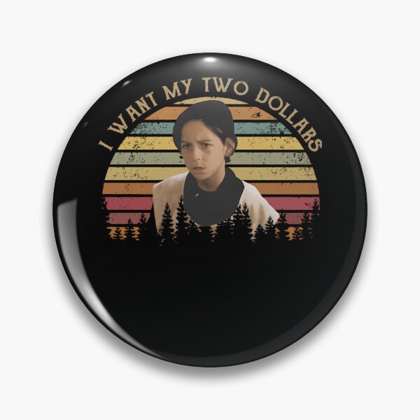 Item preview, I Want My Two Dollars Retro Character Saying designed and sold by DANEVANSHOP.