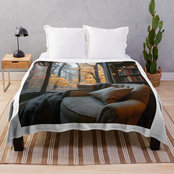 Item preview, A peaceful and cozy fall is coming designed and sold by Merrylands Artshop.