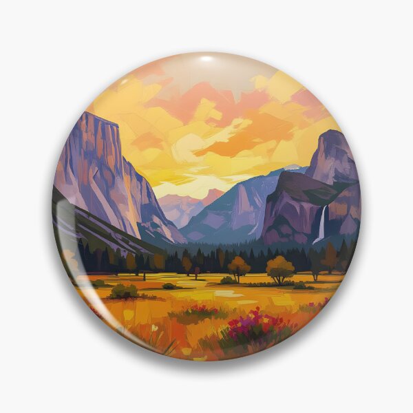 Item preview, Yosemite Valley At Sunset designed and sold by AnacapaInk.