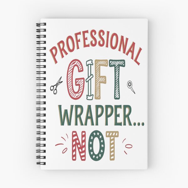 Item preview, Professional Gift Wrapper…Not – Funny Christmas Husband designed and sold by Rajasekar.