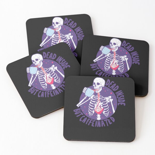 Item preview, Dead Inside But Caffeinated designed and sold by kadowduronw.