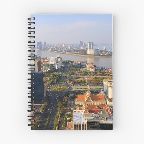 Item preview, Phnom Penh City Skyline Cityscape Tonle Sap Mekong River Cambodia designed and sold by Kevin Miller Photography.