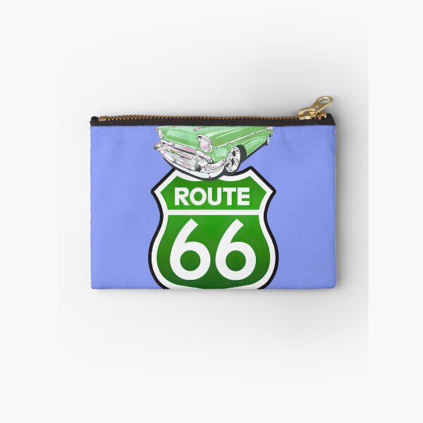 Item preview, Retro Green Classic Car Route 66 Emblem | PERFECT GIFT FOR YOU AND FRIENDS designed and sold by TiffanyTumba.