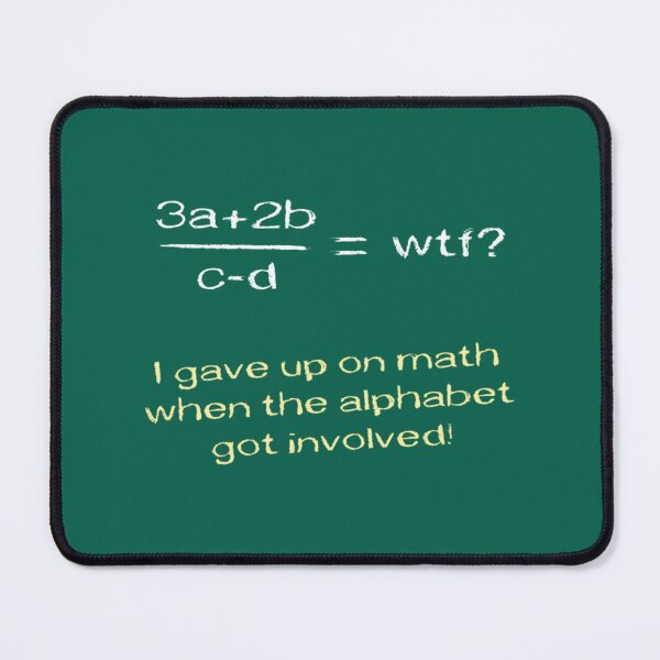 Item preview, Math is Confusing When Letters Appear | PERFECT GIFT FOR YOU AND FRIENDS designed and sold by TiffanyTumba.