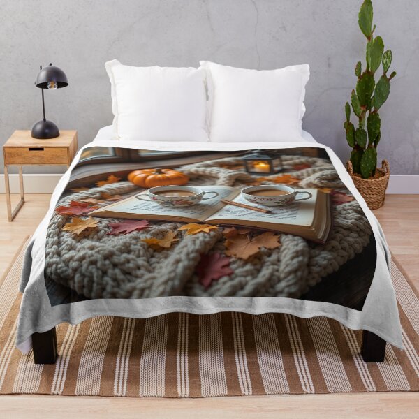 Item preview, It's coffee time in a cozy autumn designed and sold by Merrylands Artshop.