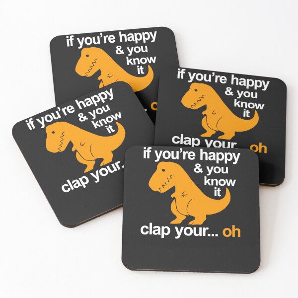 Item preview, Dino Clap Your Hands Playful T-Rex And Happy Rhymes designed and sold by kadowduronw.