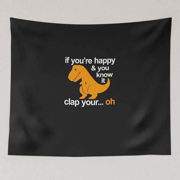 Item preview, Dino Clap Your Hands Playful T-Rex And Happy Rhymes designed and sold by kadowduronw.