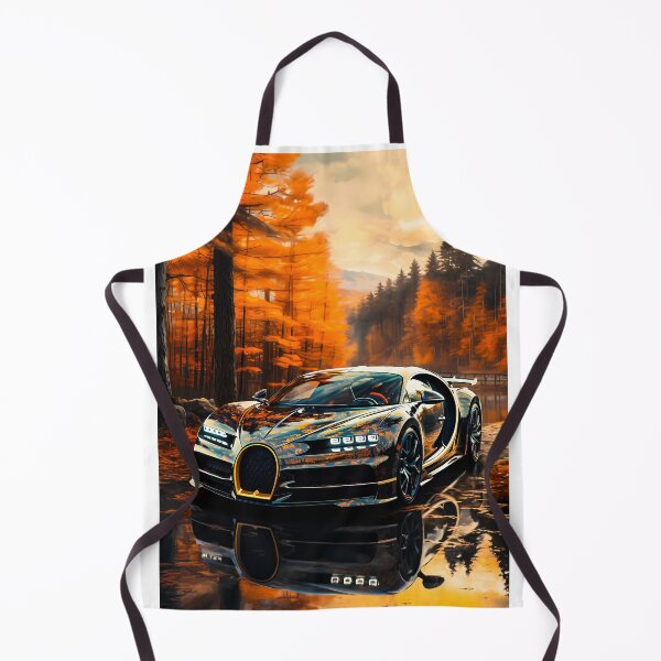 Item preview, Golden Autumn Forest Surrounds This Striking Exotic Car Masterpiece designed and sold by RevUpDesign.