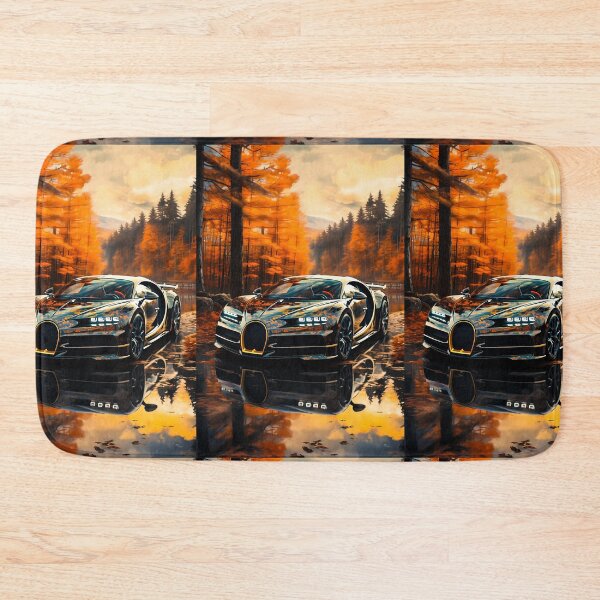 Item preview, Golden Autumn Forest Surrounds This Striking Exotic Car Masterpiece designed and sold by RevUpDesign.