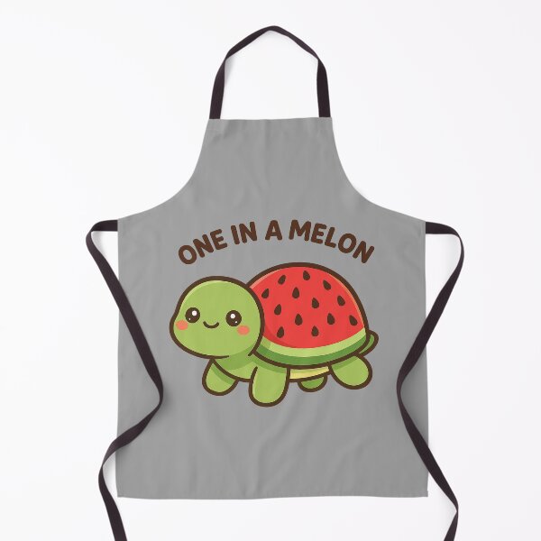 Item preview, Kawaii Melon Turtle – One in a Melon designed and sold by DreamMachine69.