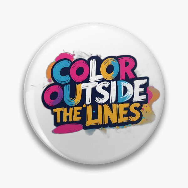 Item preview, Color Outside the Lines Creative Spirit designed and sold by Y-Muqsit.