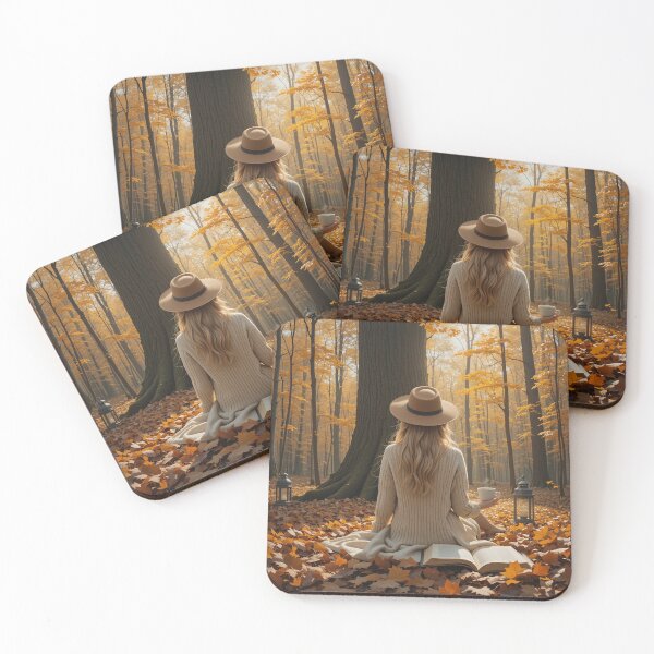 Item preview, Relaxing in fall designed and sold by Merrylands Artshop.