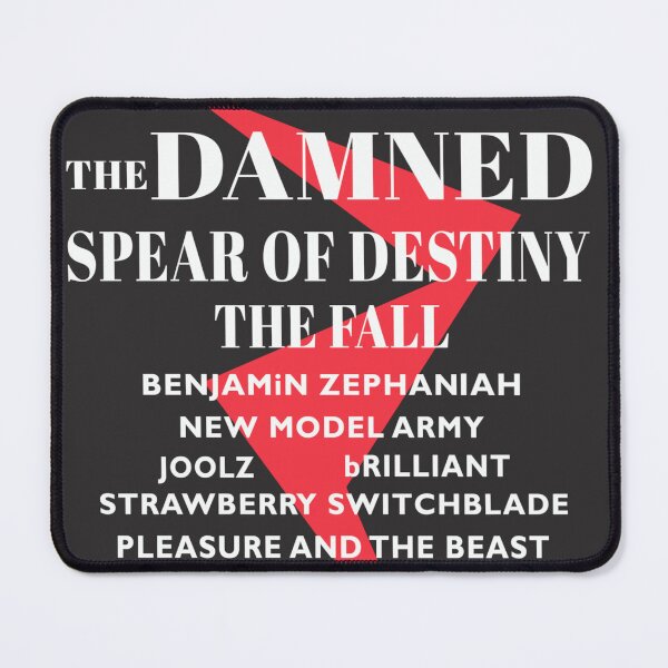 Item preview, The Damned at Brockwell Park 1984 designed and sold by TerryLatic.