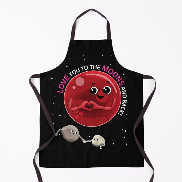 Item preview, Love you to the moons and back! Planet Mars Phobos & Deimos designed and sold by Krokoneil.
