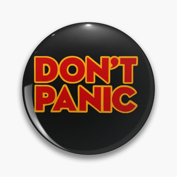 Item preview, Don'T Panic designed and sold by annkathyspk.