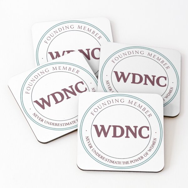 Item preview, WDNC Founding Member – Never Underestimate the Power of Women designed and sold by jelonkaa.