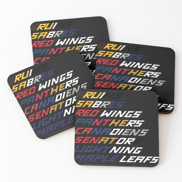 Item preview, Atlantic Division Team Names and Colors designed and sold by CraftNeonArt.